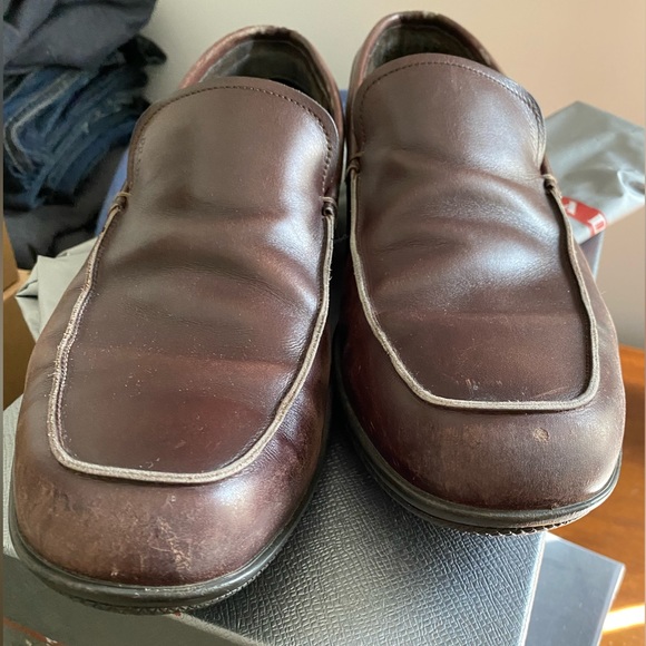 EUC Men’s Prada Driving Moccasins- Brown - Picture 8 of 8